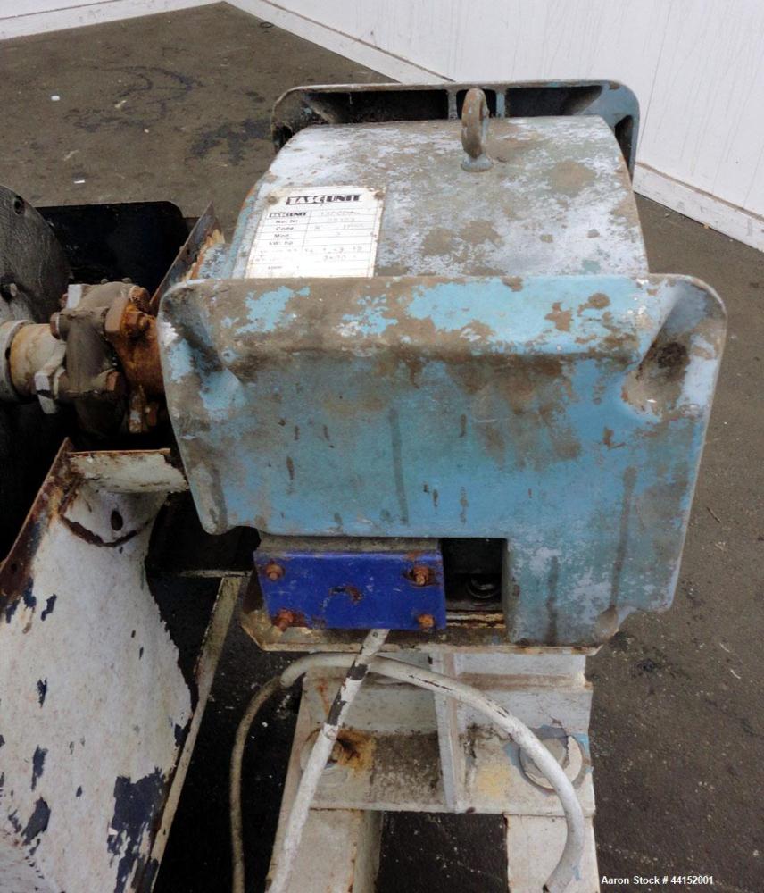 Used Sharples PM-35000 Super-D-Canter Centrifuge. 316 Stainless steel construction (product contact areas). Maximum bowl speed 3250 rpm, 5-1/2" single lead conveyor with sintered tungsten carbide til...