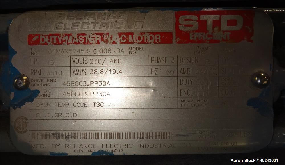 Used Sharples PM-35000 Super-D-Canter Centrifuge
