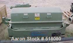 USED: Sharples PM-35000 Super-D-Canter centrifuge, 316 stainlesssteel. Max bowl speed 3250 rpm, 2510 x G, 360 degree cake dischargewith carbide wear liners, epicentric liquid ports, 4.5" single leadc...
