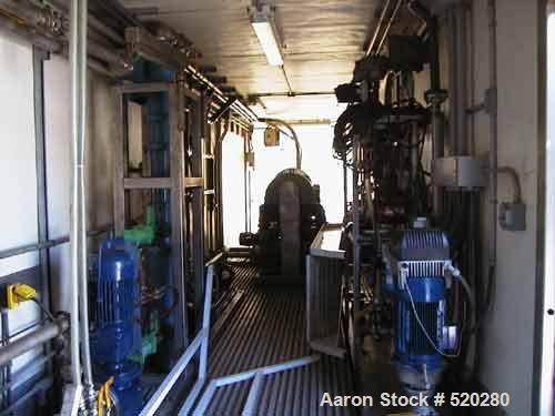 USED: Sharples PM-35000 Super-D-Canter centrifuge, stainless steel construction on product contact areas. Max bowl speed 3250 rpm, casing, stand/base, approximate 40 hp main inline drive motor, eddy ...