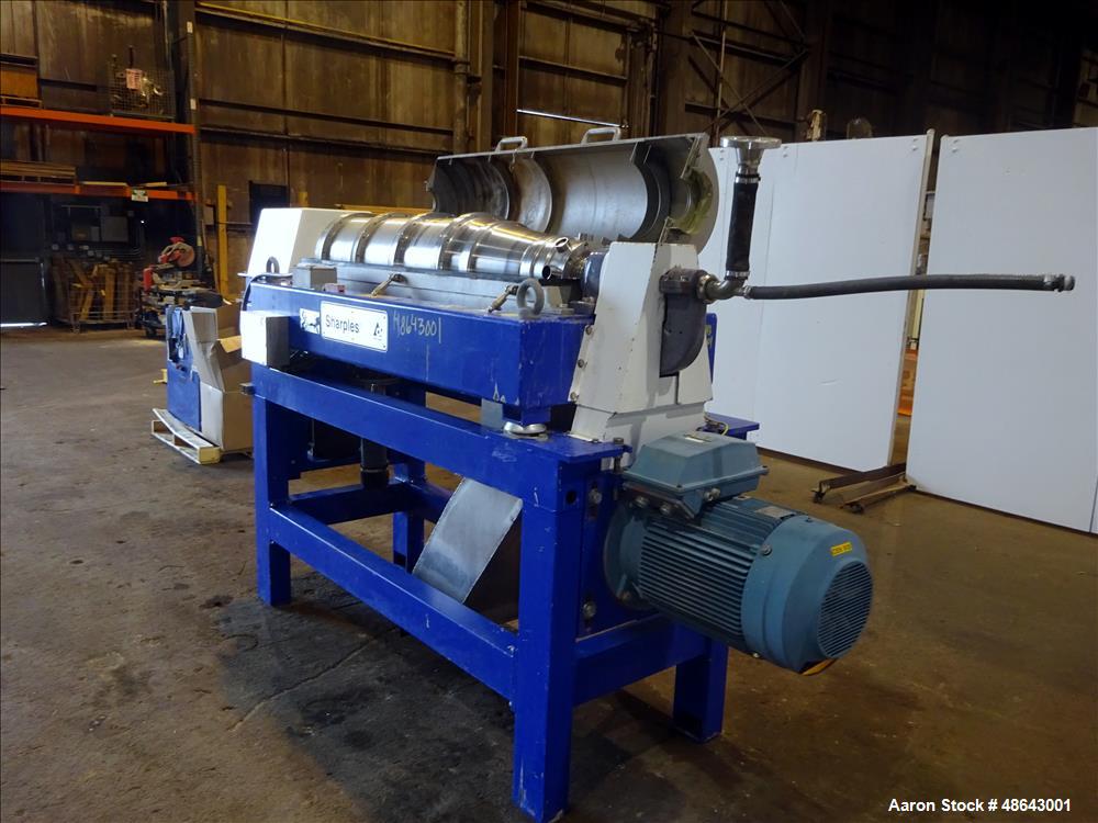 Used Sharples PM-38000 / Alfa Laval NX-418 Super-D Decanter Centrifuge.