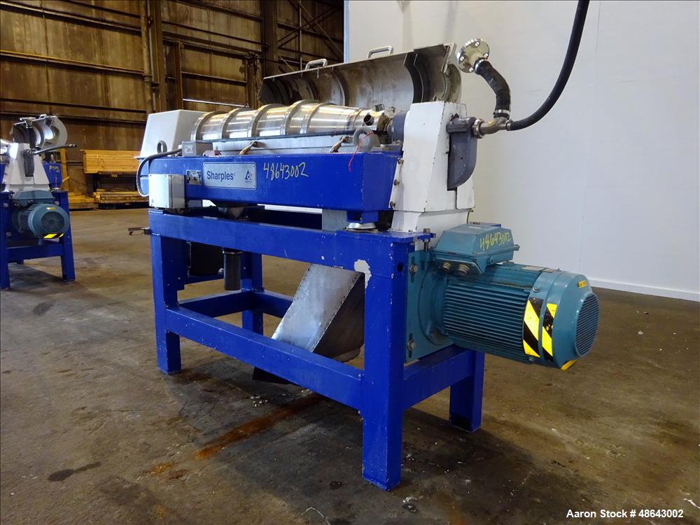 Used Sharples PM-38000 / Alfa Laval NX-418 Super-D Decanter Centrifuge.