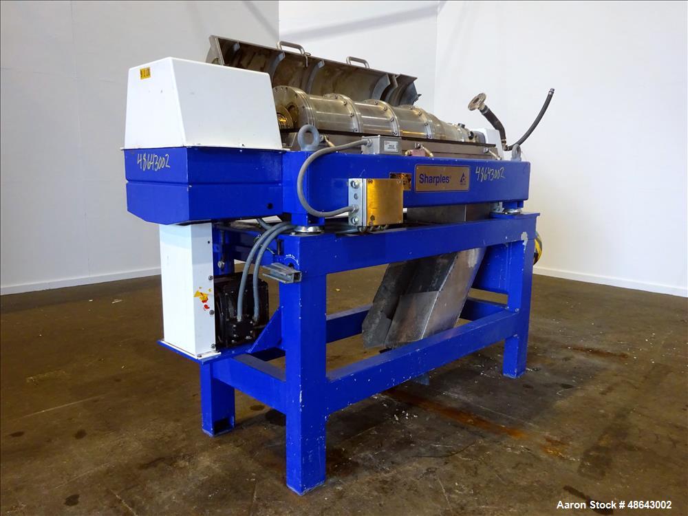 Used Sharples PM-38000 / Alfa Laval NX-418 Super-D Decanter Centrifuge.
