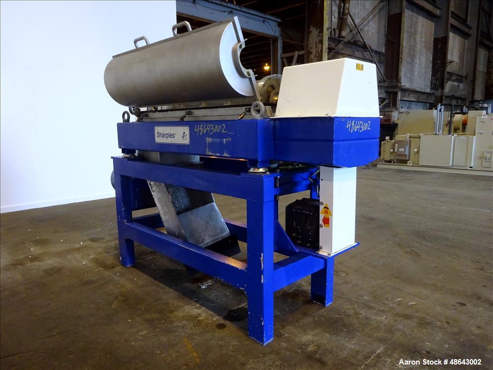 Used Sharples PM-38000 / Alfa Laval NX-418 Super-D Decanter Centrifuge.