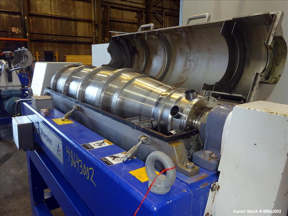 Used Sharples PM-38000 / Alfa Laval NX-418 Super-D Decanter Centrifuge.