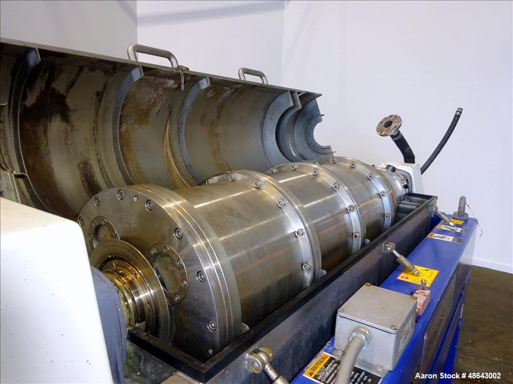 Used Sharples PM-38000 / Alfa Laval NX-418 Super-D Decanter Centrifuge.