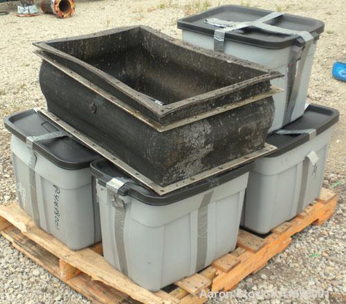 Used Sharples PM-55000 Super-D-Canter Centrifuge, 317 Stainless Steel Construction (Product Contact Areas). Maximum bowl speed 2850 RPM, 8 1/2" single lead conveyor with sintered tungsten carbide wea...