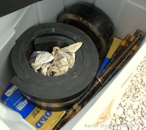Used Sharples PM-55000 Super-D-Canter Centrifuge, 317 Stainless Steel Construction (Product Contact Areas). Maximum bowl speed 2850 RPM, 8 1/2" single lead conveyor with sintered tungsten carbide wea...