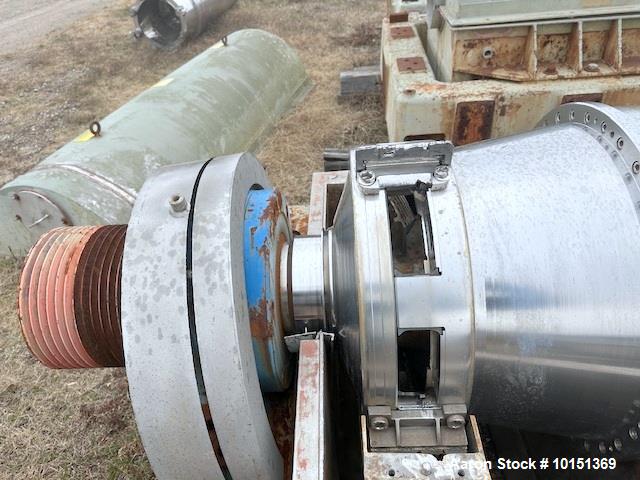 Used Alfa Laval / Sharples PM-70000 Super-D-Canter Solid bowl Decanter Centrifuge