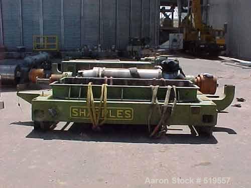Unused-RECONDITIONED Sharples PM-70000 Super-D-Canter centrifuge, 316/317stainless steel product contact areas. Max bowl speed 2700 rpm, 8.5"quasi-axil single lead conveyor with sintered tungsten car...