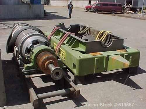 Unused-RECONDITIONED Sharples PM-70000 Super-D-Canter centrifuge, 316/317stainless steel product contact areas. Max bowl speed 2700 rpm, 8.5"quasi-axil single lead conveyor with sintered tungsten car...