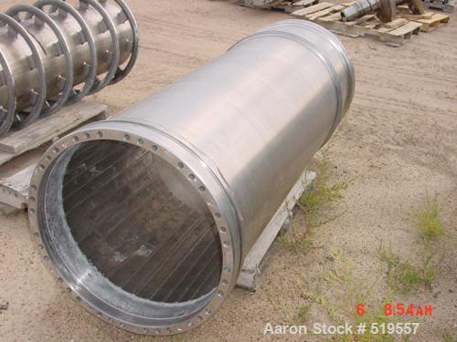 Unused-RECONDITIONED Sharples PM-70000 Super-D-Canter centrifuge, 316/317stainless steel product contact areas. Max bowl speed 2700 rpm, 8.5"quasi-axil single lead conveyor with sintered tungsten car...