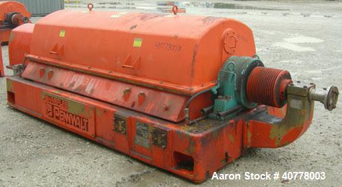 Used Stainless Steel Sharples Super-D-Canter Centrifuge