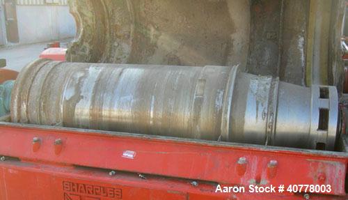 Used Stainless Steel Sharples Super-D-Canter Centrifuge