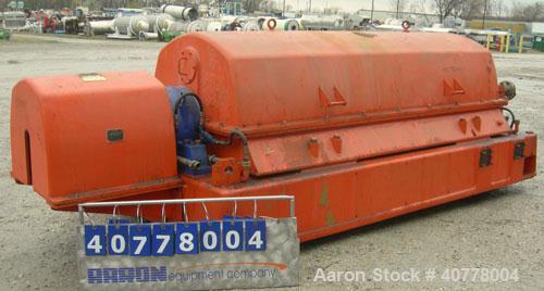 Used Stainless Steel Sharples Super-D-Canter Centrifuge