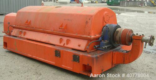 Used Stainless Steel Sharples Super-D-Canter Centrifuge