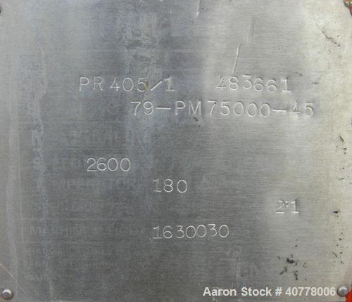 Used Stainless Steel Sharples Super-D-Canter Centrifuge