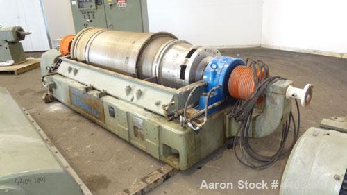 Used- Stainless Steel Sharples Super-D-Canter Centrifuge