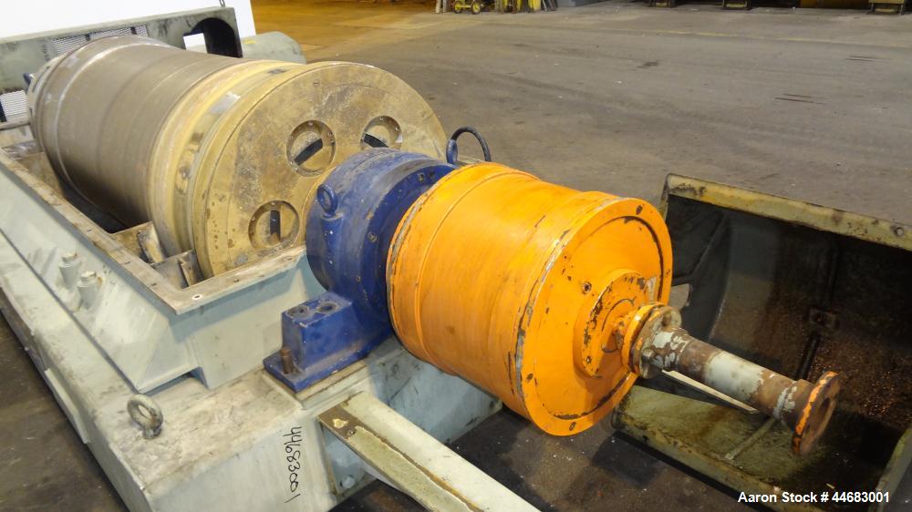 Used Stainless Steel Sharples Super-D-Canter Centrifuge, PM-75000 