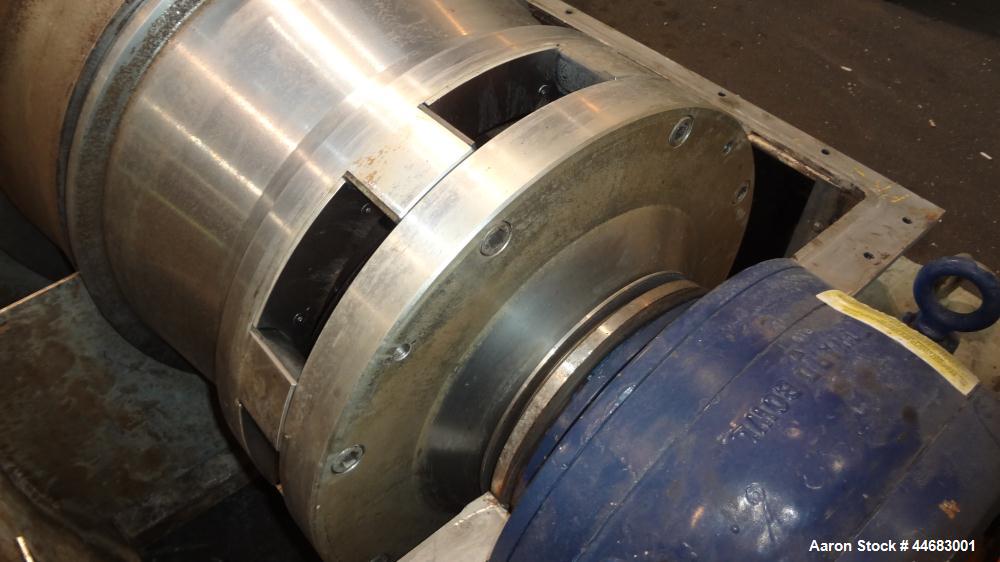Used Stainless Steel Sharples Super-D-Canter Centrifuge, PM-75000 
