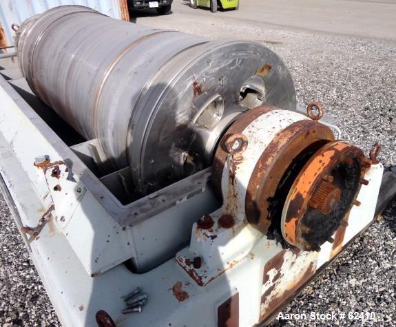 Used Stainless Steel Sharples Super-D-Canter Centrifuge
