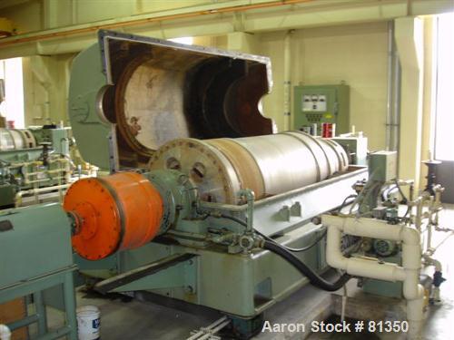 Used Stainless Steel Sharples Super-D-Canter Centrifuge, PM-75000
