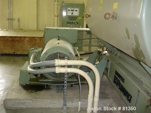 Used- Stainless Steel Sharples Super-D-Canter Centrifuge, PM-75000