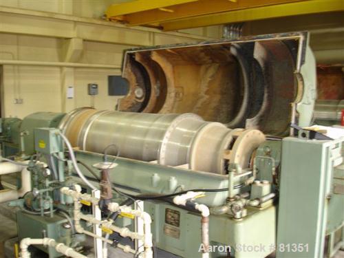 Used Stainless Steel Sharples Super-D-Canter Centrifuge, PM-75000
