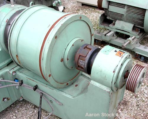 USED: Tomoe/Sharples PM-75000 Super-D-Canter centrifuge, 316 stainless steel construction on product contact areas. Max bowl speed 2700 rpm, 10" single lead conveyor with sintered tungsten carbide we...