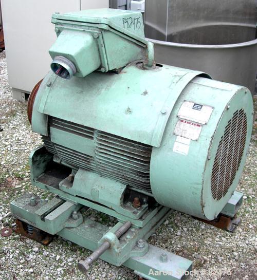 USED: Tomoe/Sharples PM-75000 Super-D-Canter centrifuge, 316 stainless steel construction on product contact areas. Max bowl speed 2700 rpm, 10" single lead conveyor with sintered tungsten carbide we...