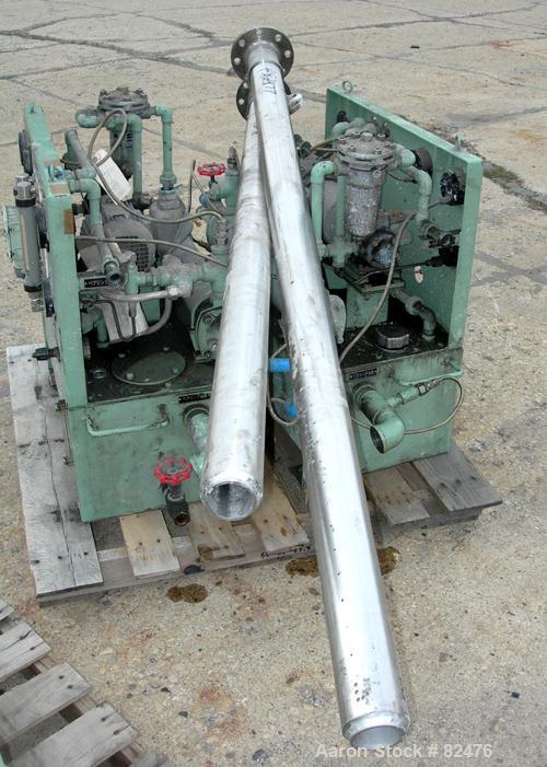 Bowl grooves USED: Tomoe/Sharples PM-75000 Super-D-Canter centrifuge, 316 stainless steel construction on product contact areas. Max bowl speed 2700 rpm, 10" single lead conveyor with sintered tungst...