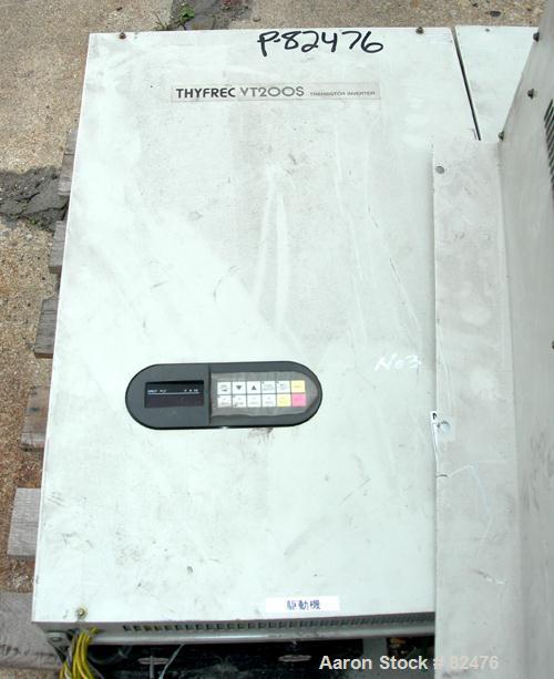 Bowl grooves USED: Tomoe/Sharples PM-75000 Super-D-Canter centrifuge, 316 stainless steel construction on product contact areas. Max bowl speed 2700 rpm, 10" single lead conveyor with sintered tungst...