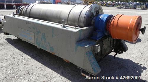 Used Stainless Steel Sharples Super-D-Canter Centrifuge, PM-76000