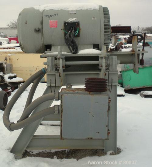 Used Sharples PM-85000 Super-D-Canter Centrifuge, 316 Stainless Steel Construction on Product Contact Areas. Max bowl speed 2345 RPM, sintered tungsten carbide lined beach section, 12" single lead tr...