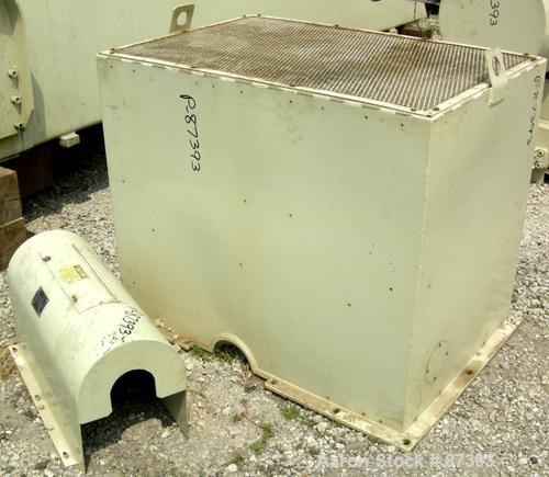 USED: Sharples PM-85000 Super-D-Canter centrifuge, 316 stainless steel construction on product contact areas. Max bowl speed 2345 rpm, sintered tungsten carbide lined beach section, 12" single lead t...