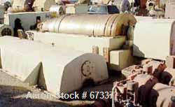 USED: Sharples PM-95000 Super-D-Canter centrifuge, 316 stainless steel construction (product contact areas). Max bowl speed 2000 rpm, 15" single lead conveyor with sintered tungsten carbide wear prot...