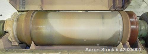Used Sharples PM30000 Decanter Centrifuge, Type PR264/10 484720, 316 Stainless Steel. Driven by a 30 HP, 3/60/575 Volt, 1755 RPM motor. Includes drive & a control panel.
