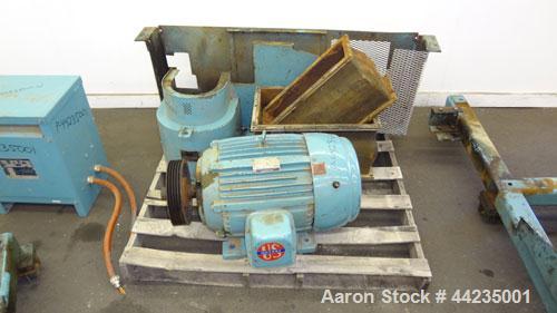 Used Sharples PM-35000 Super-D-Canter Centrifuge. 316 Stainless steel construction (product contact areas), maximum bowl speed 3250 rpm, 5" single lead tru-axial vaned conveyor with sintered tungsten...