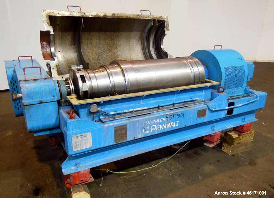 Used Stainless Steel Sharples Super-D-Canter Centrifuge