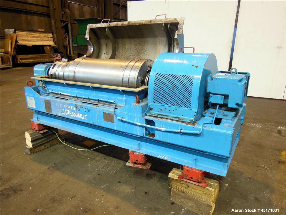 Used Stainless Steel Sharples Super-D-Canter Centrifuge