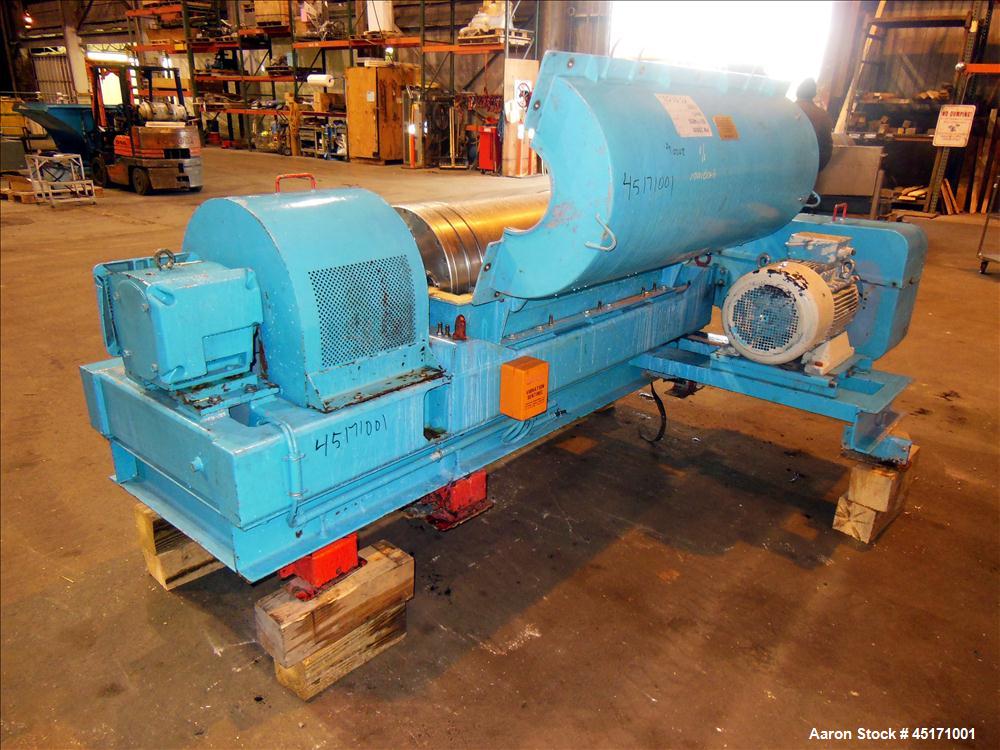Used Stainless Steel Sharples Super-D-Canter Centrifuge