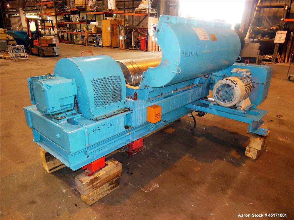 Used- Stainless Steel Sharples Super-D-Canter Centrifuge