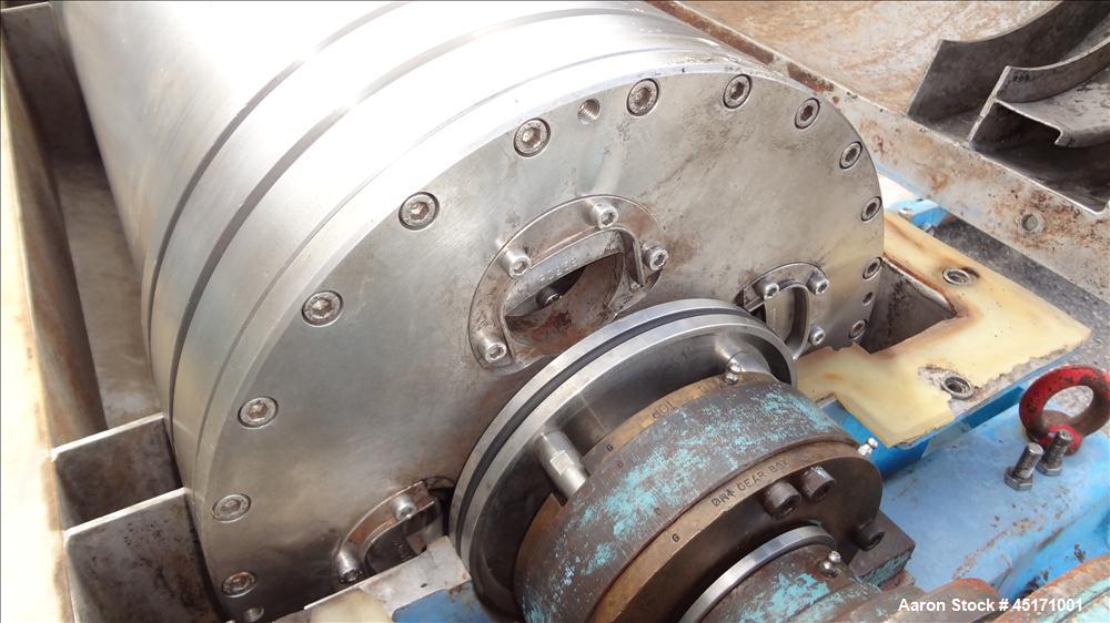 Used Stainless Steel Sharples Super-D-Canter Centrifuge