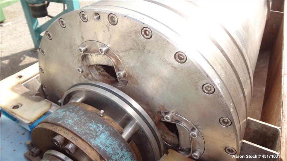 Used Stainless Steel Sharples Super-D-Canter Centrifuge