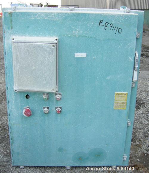 USED: Sharples PM-38000 Super-D-Canter centrifuge, 316 stainless steel construction on product contact areas. Max bowl speed 4000 rpm, single lead conveyor, single row lined cake discharge, liquid pl...