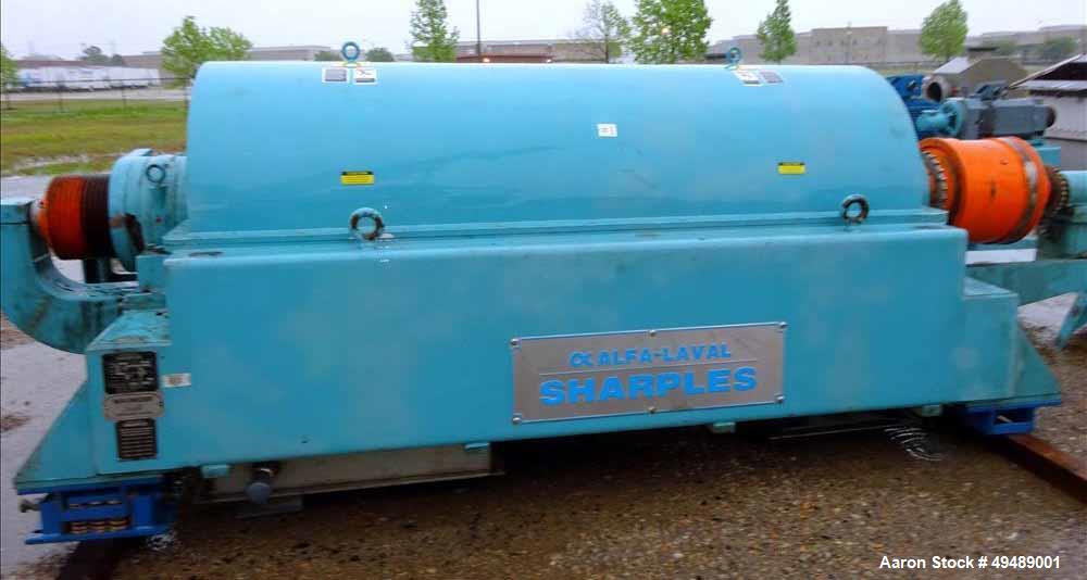 Used Sharples PM-75000 Super-D-Canter Centrifuge, stainless steel construction