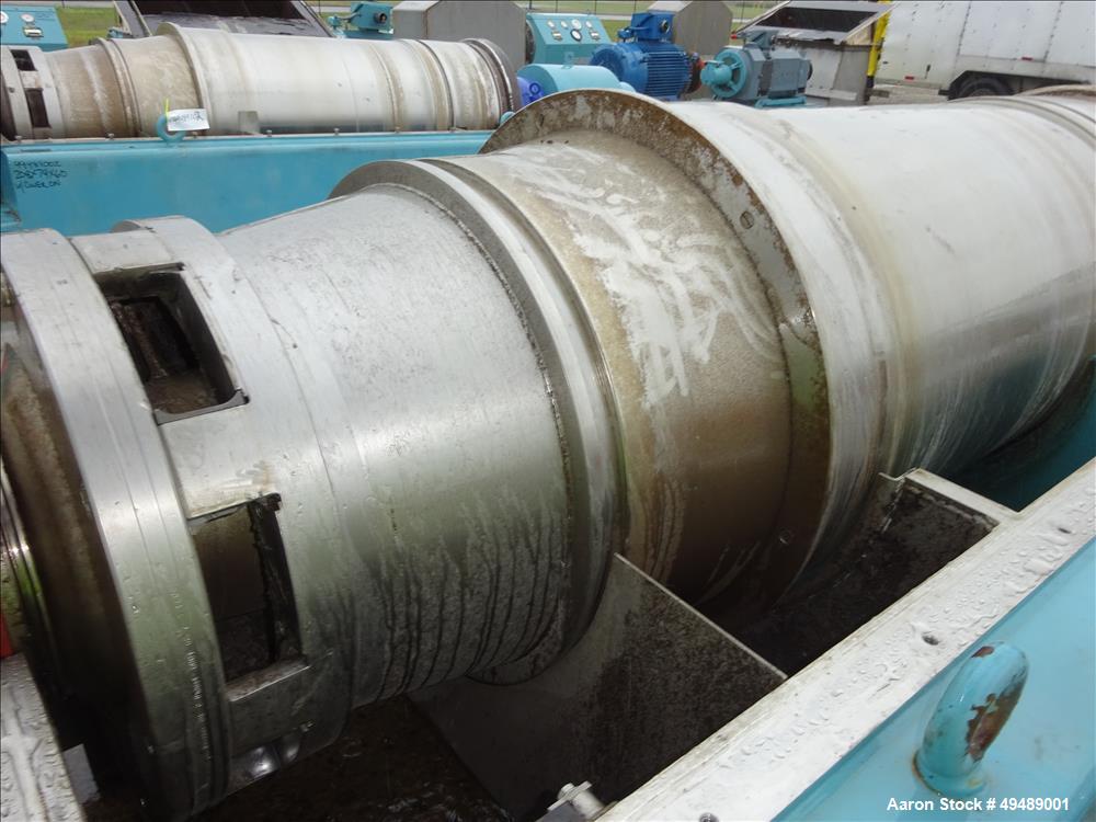 Used Sharples PM-75000 Super-D-Canter Centrifuge, stainless steel construction