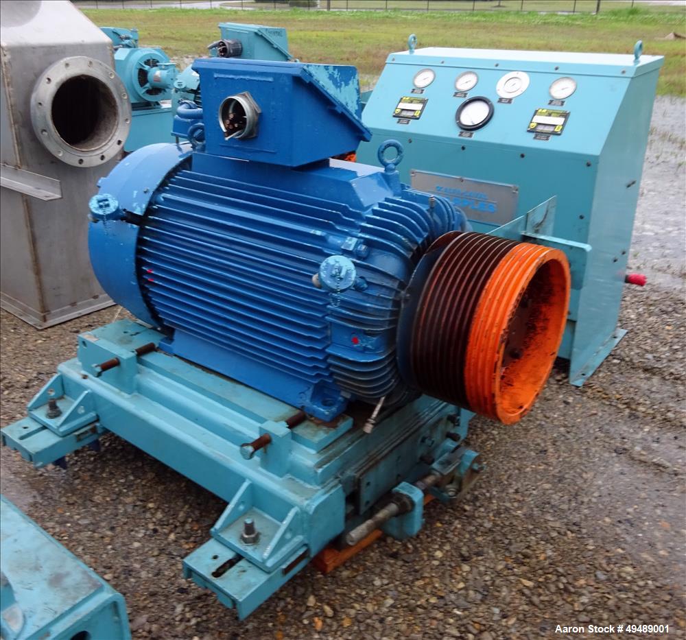Used Sharples PM-75000 Super-D-Canter Centrifuge, stainless steel construction