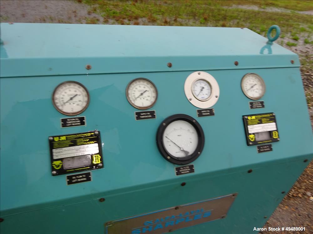 Used Sharples PM-75000 Super-D-Canter Centrifuge, stainless steel construction