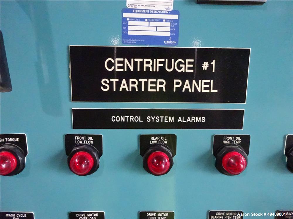 Used Sharples PM-75000 Super-D-Canter Centrifuge, stainless steel construction
